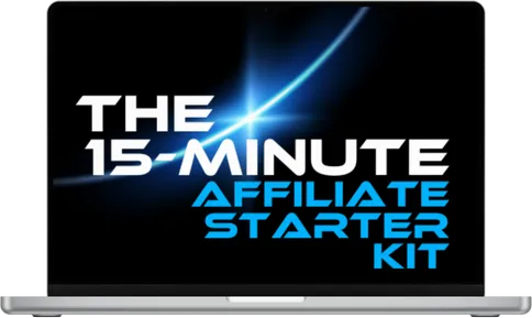The 15-Minute Affiliate Starter Kit Laptop