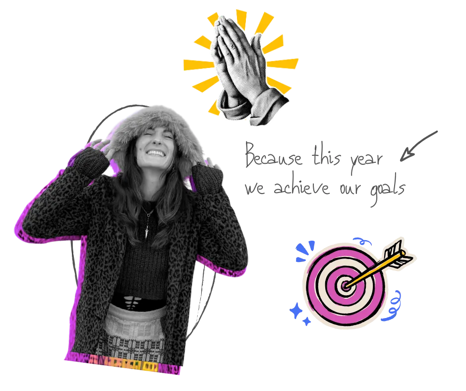 because this year we achieve our goals