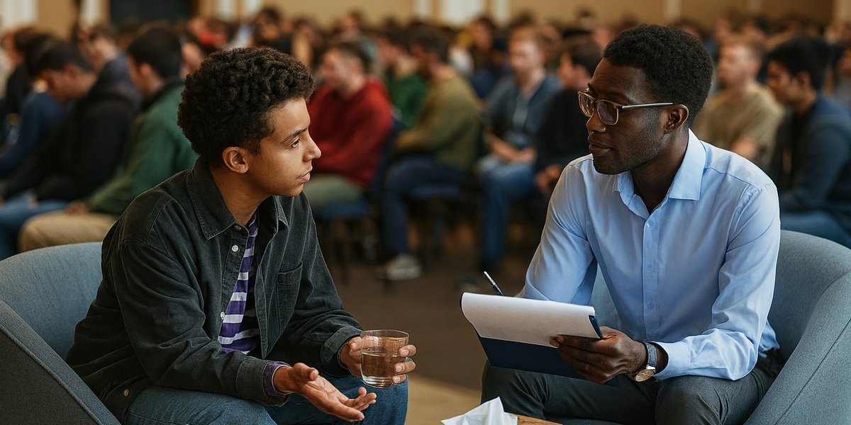 a large body of water under a cloudy sky