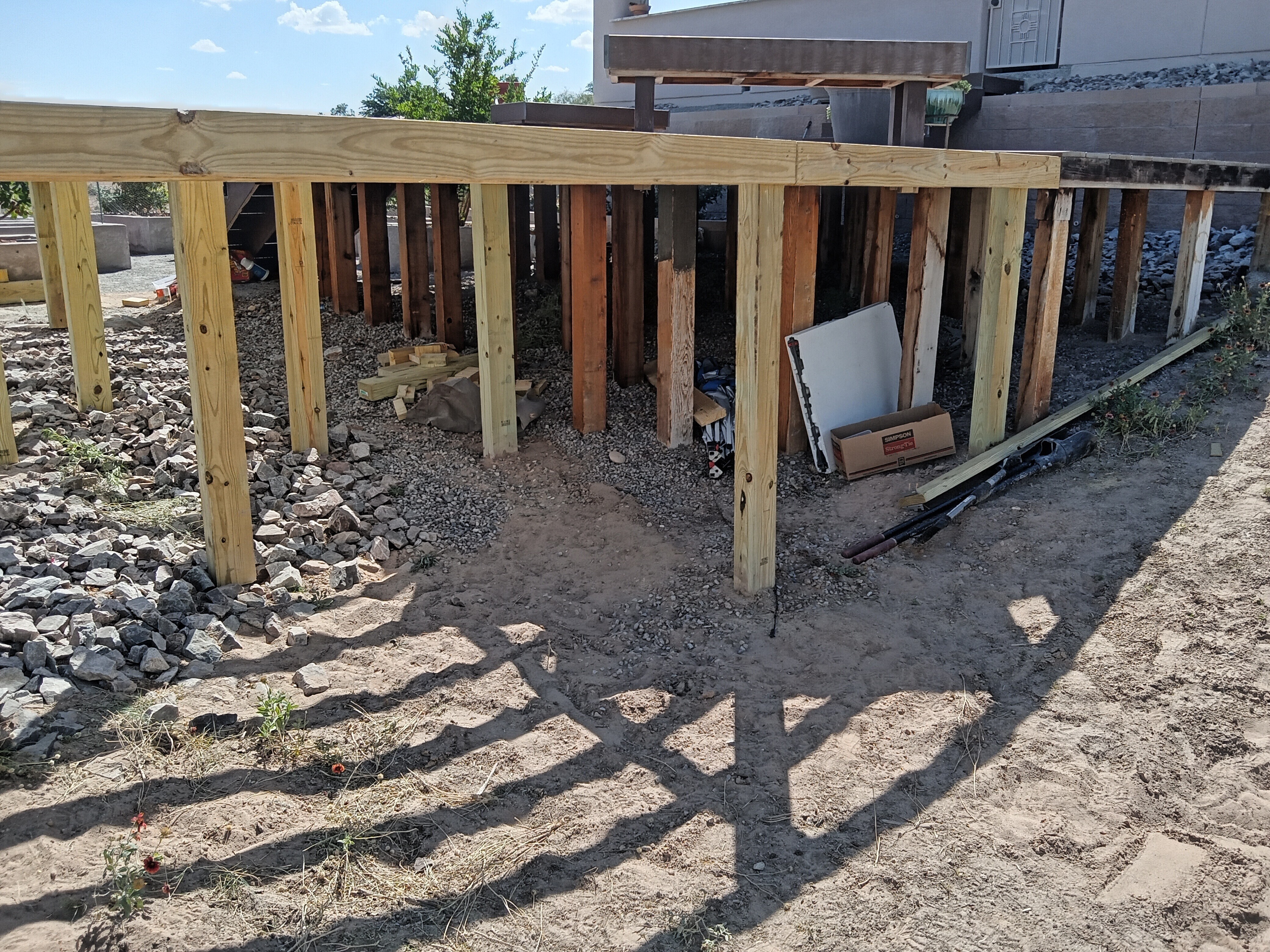 Before Patio Installation