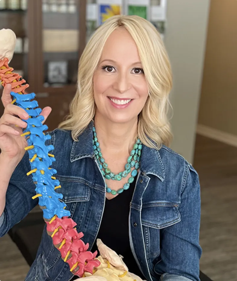 Dr. Caroline - Board Certified Physician in a clinical setting