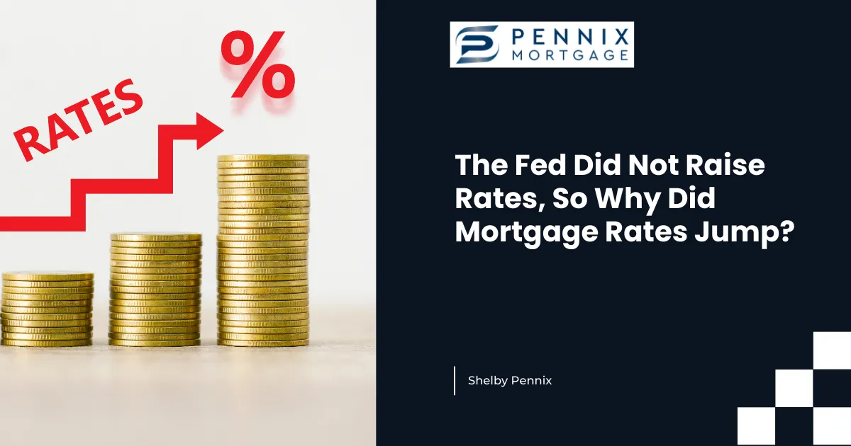 The Fed Did Not Raise Rates, So Why Did Mortgage Rates Jump?