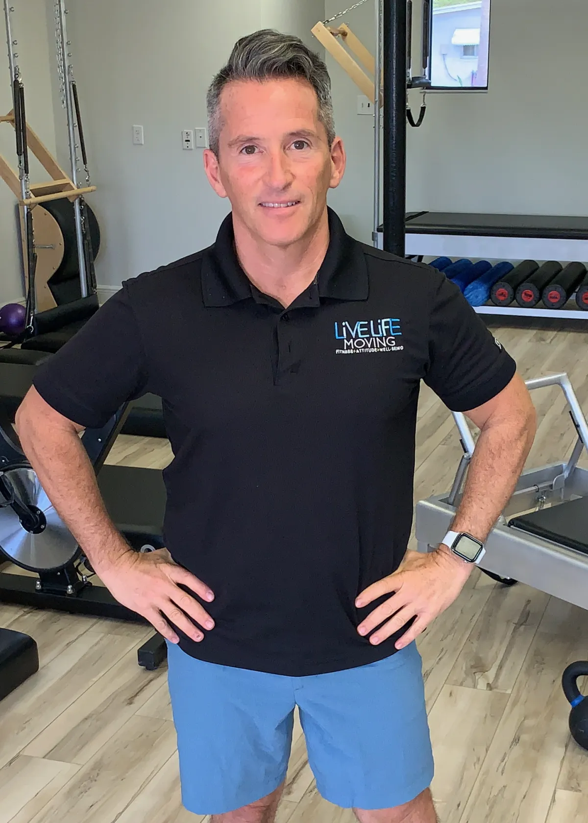 Aaron Ellis, Personal Trainer for Adults over 5 and owner of Live Life Moving