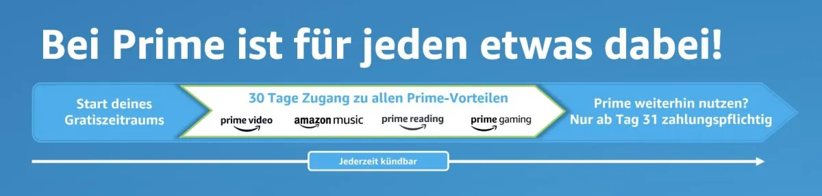 Amamzon prime 30 Tage kostenlos testen