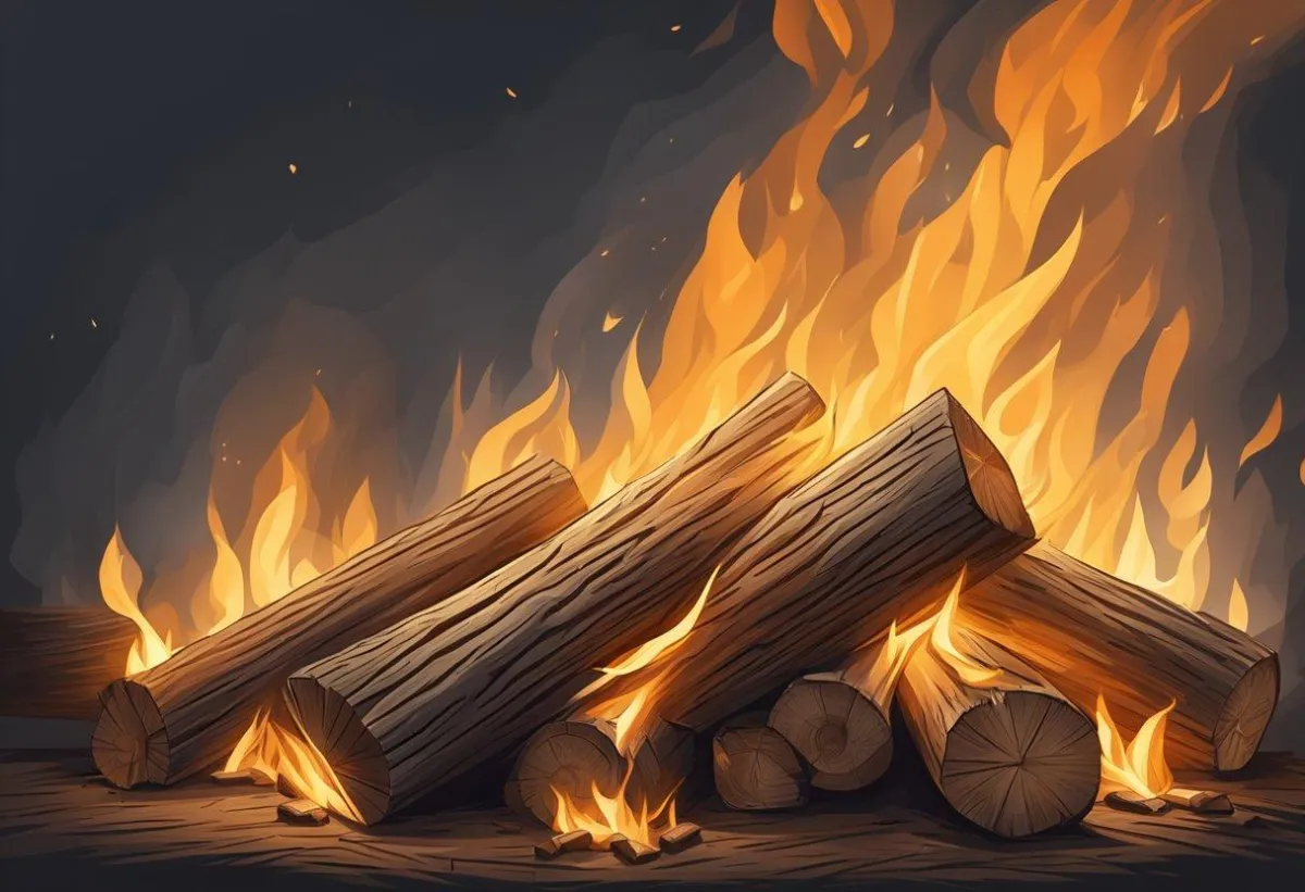 Characteristics of pine as firewood - heat production and BTU ratings