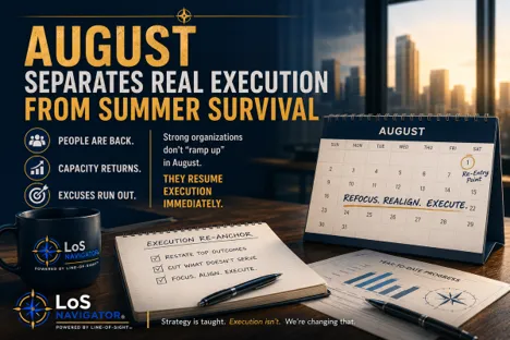 August Separates Real Execution from Summer Survival