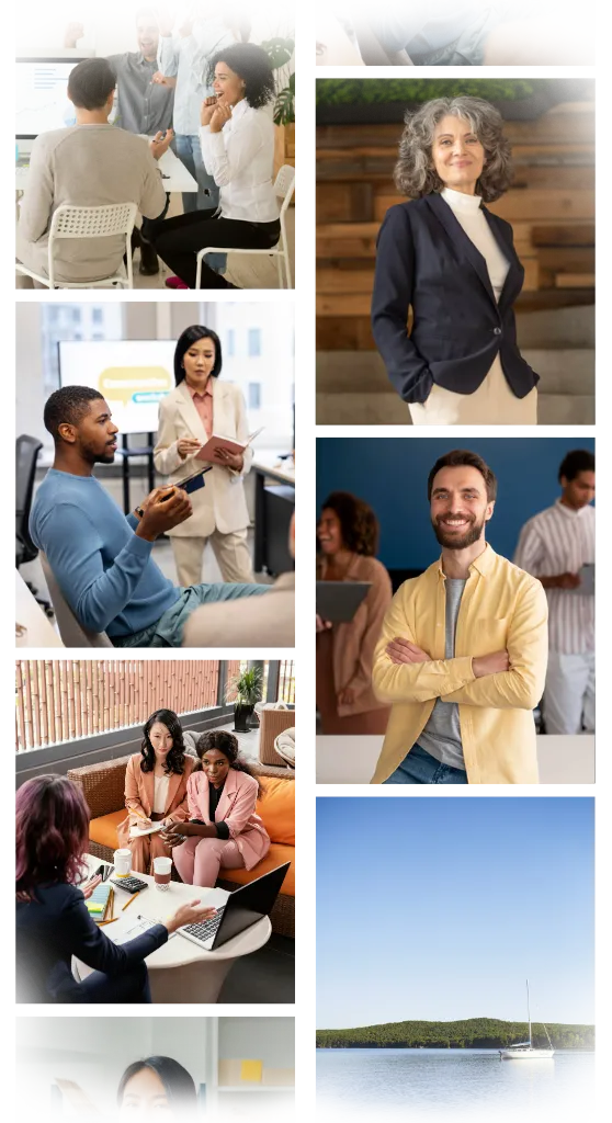 Team discussion focused on leadership and operational improvement