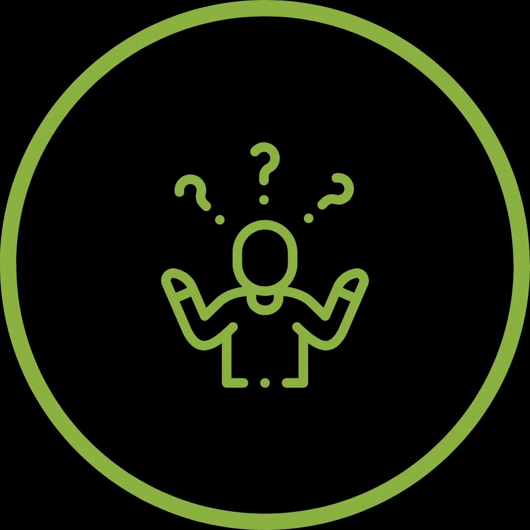 Persona confundida sobre rutinas de ejercicio fitness