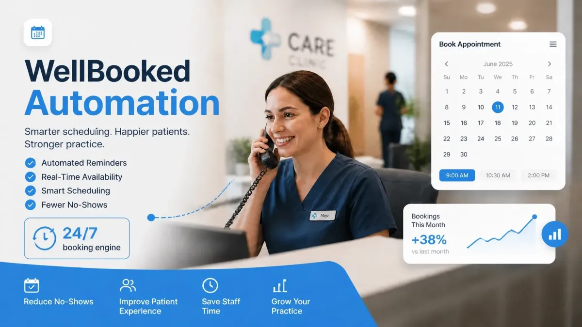How to Create an Automated Patient Booking Flow in 5 Minutes