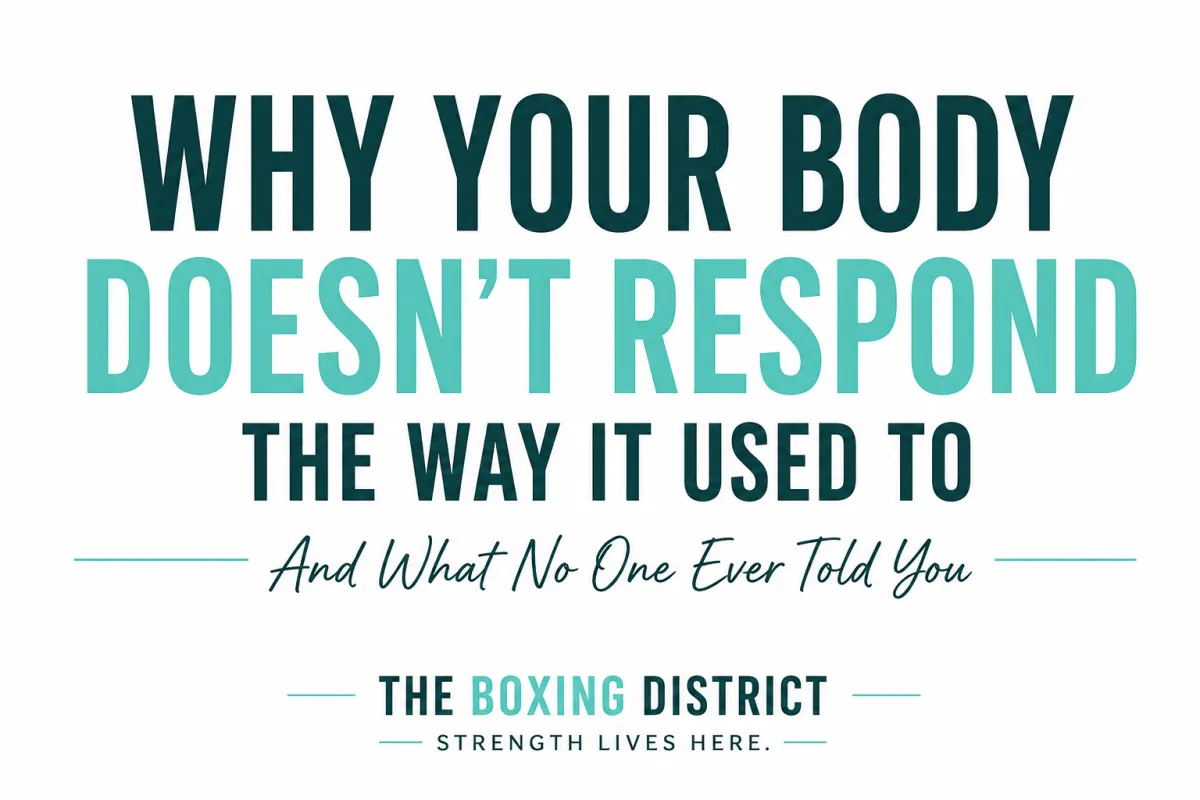 Why Your Body Doesn't Respond the Way It Used To (And What No One Ever Told You)