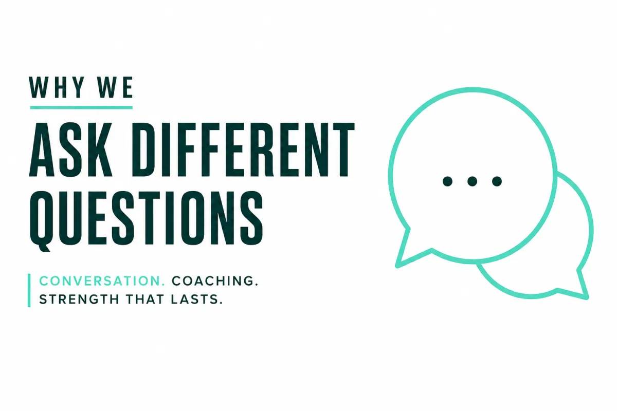 Why We Ask Different Questions