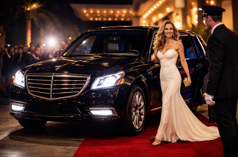 red and yellow paper bag inside vehicle