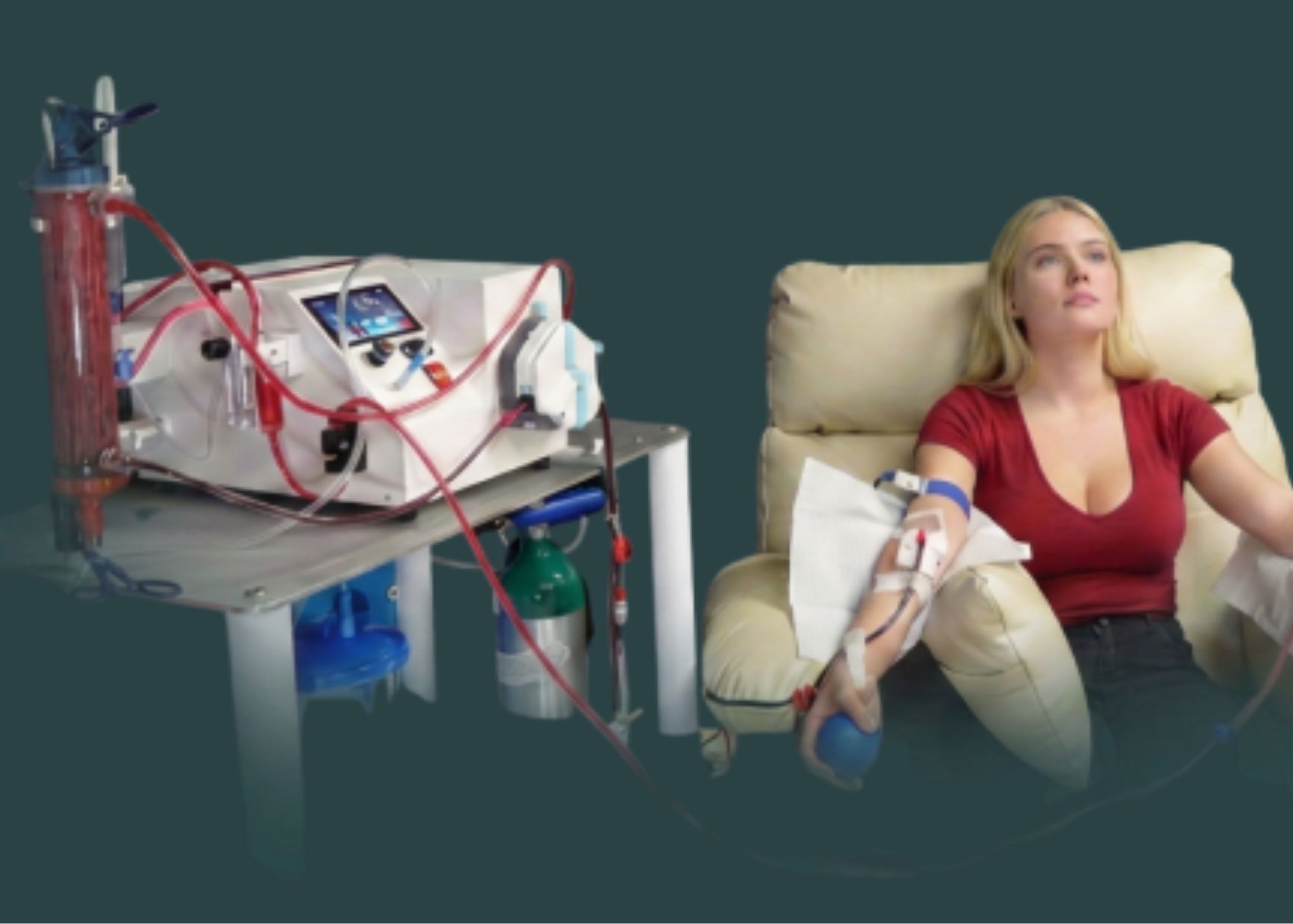 EBOO therapy machine research