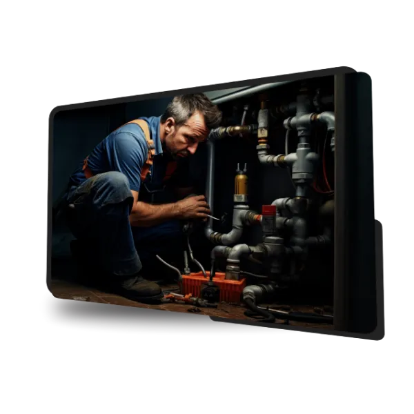 Pensacola home and septic tank