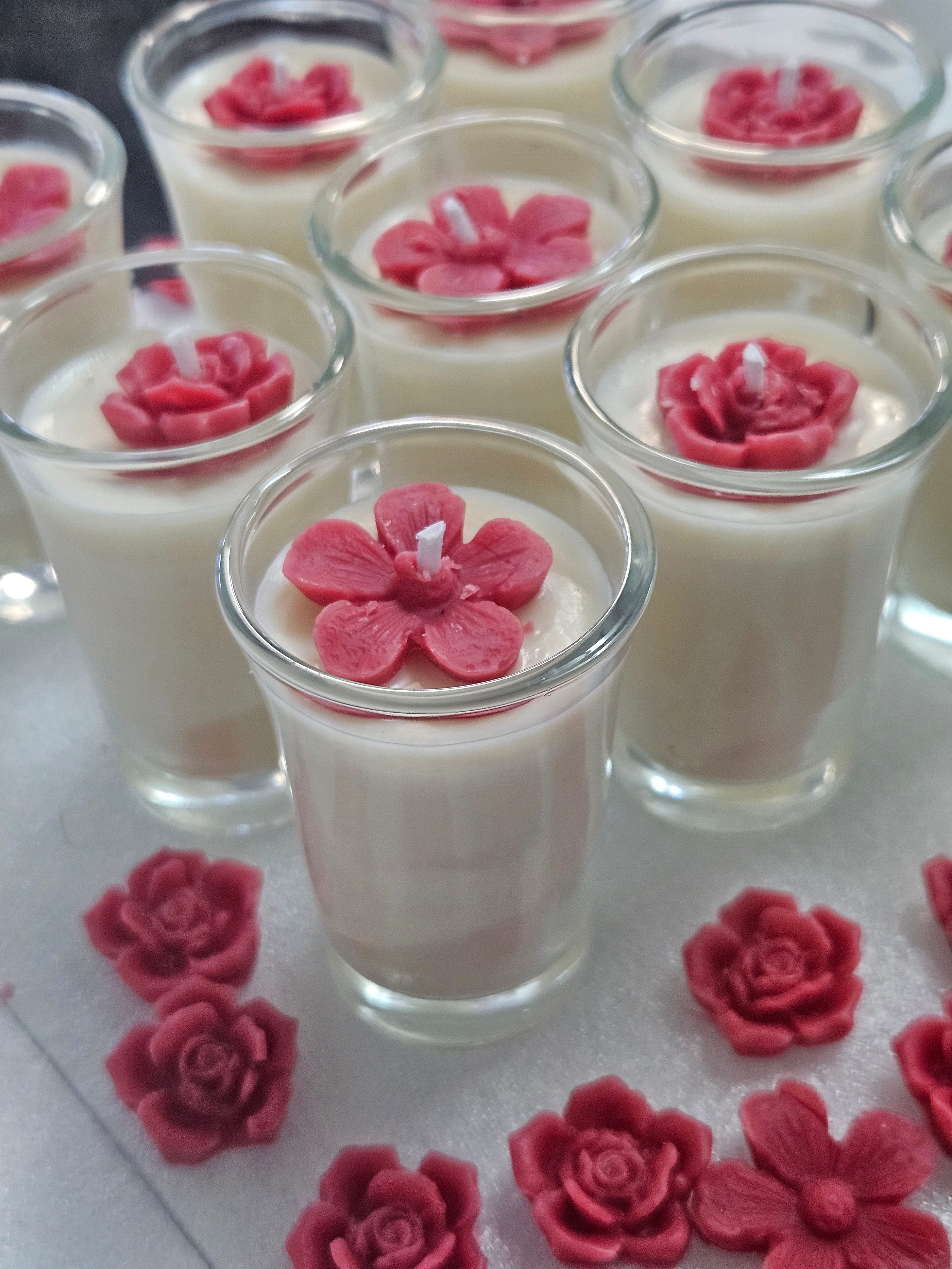 Rose Candle