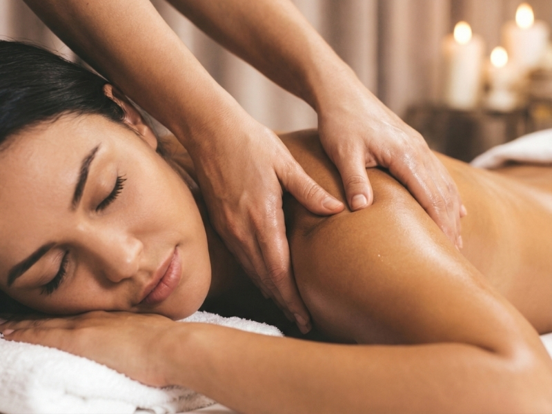 Head, neck and shoulders massage at Ok Thai Spa & Nails ideal for headaches, posture-related tension, and stress relief