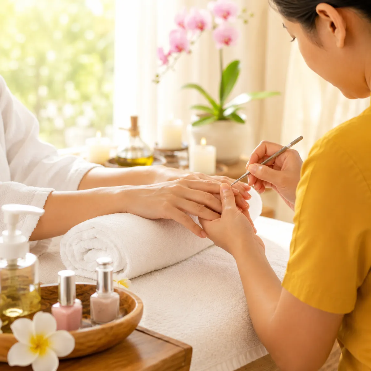 Nail Services at OK Thai Spa and Nails Fremantle