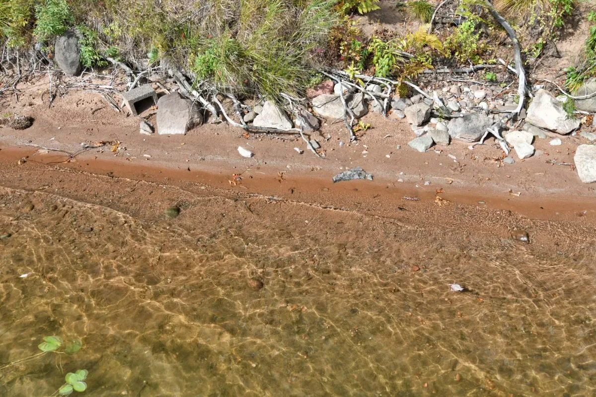 Lake Tahkodah sandy beach