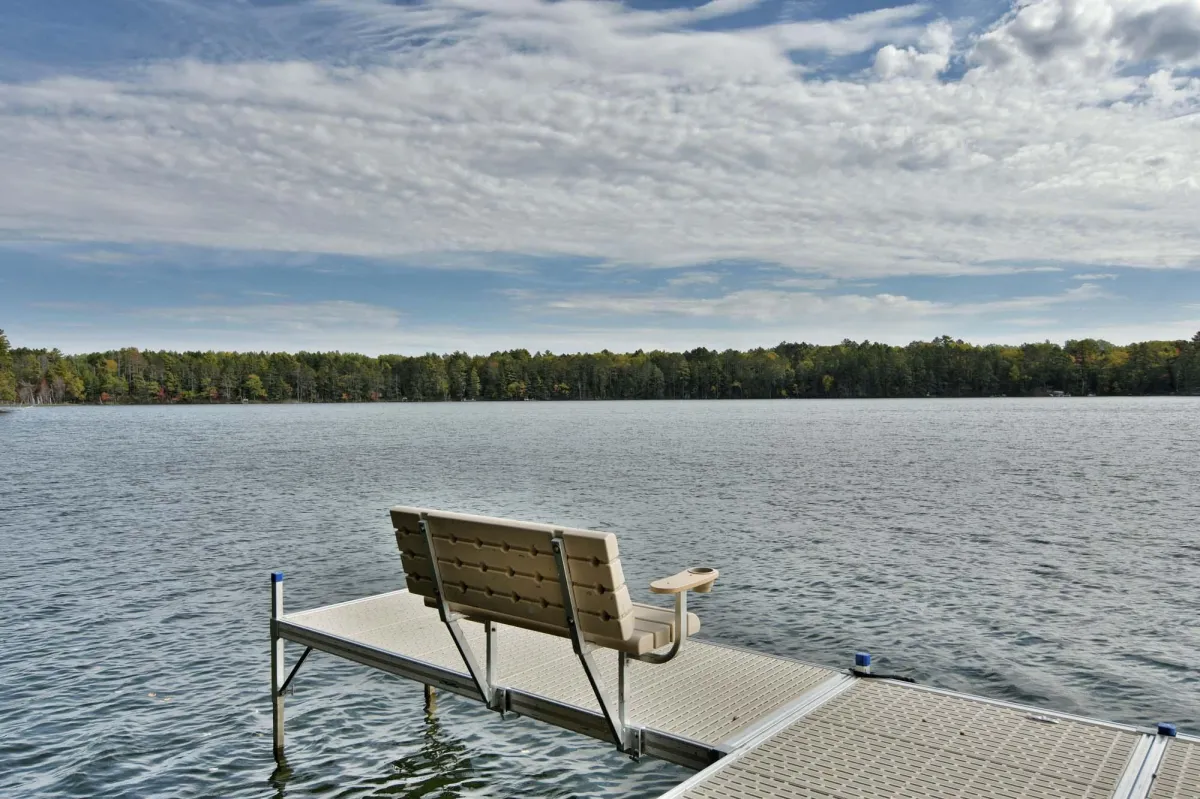 Lake Tahkodah from the dock