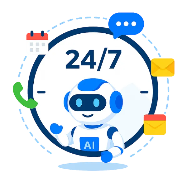 AI employee working 24/7 to save time and grow business with Prospexy
