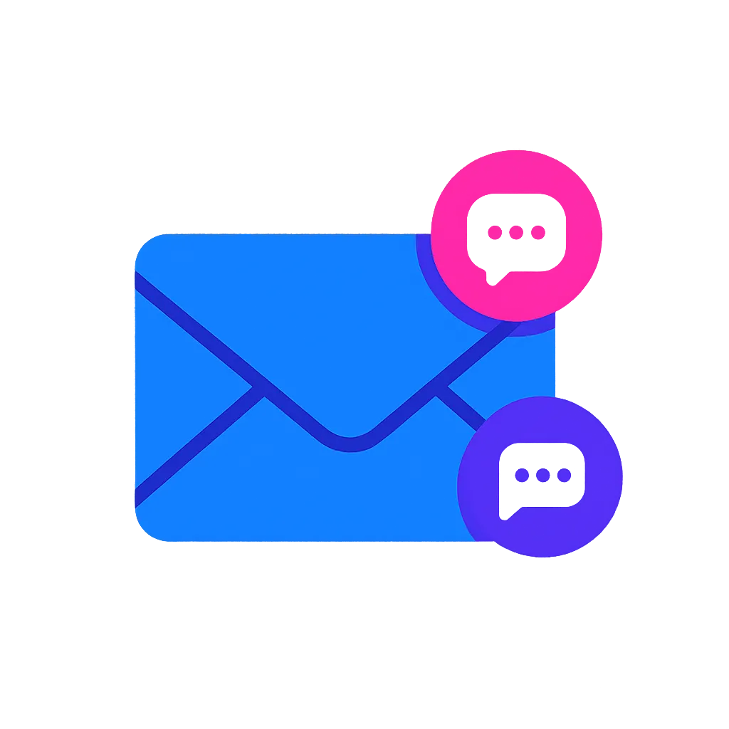 Centralized inbox for SMS, email, and chat