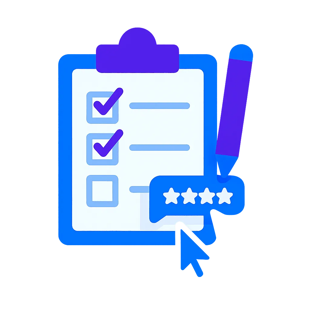 Forms and surveys to capture leads and feedback