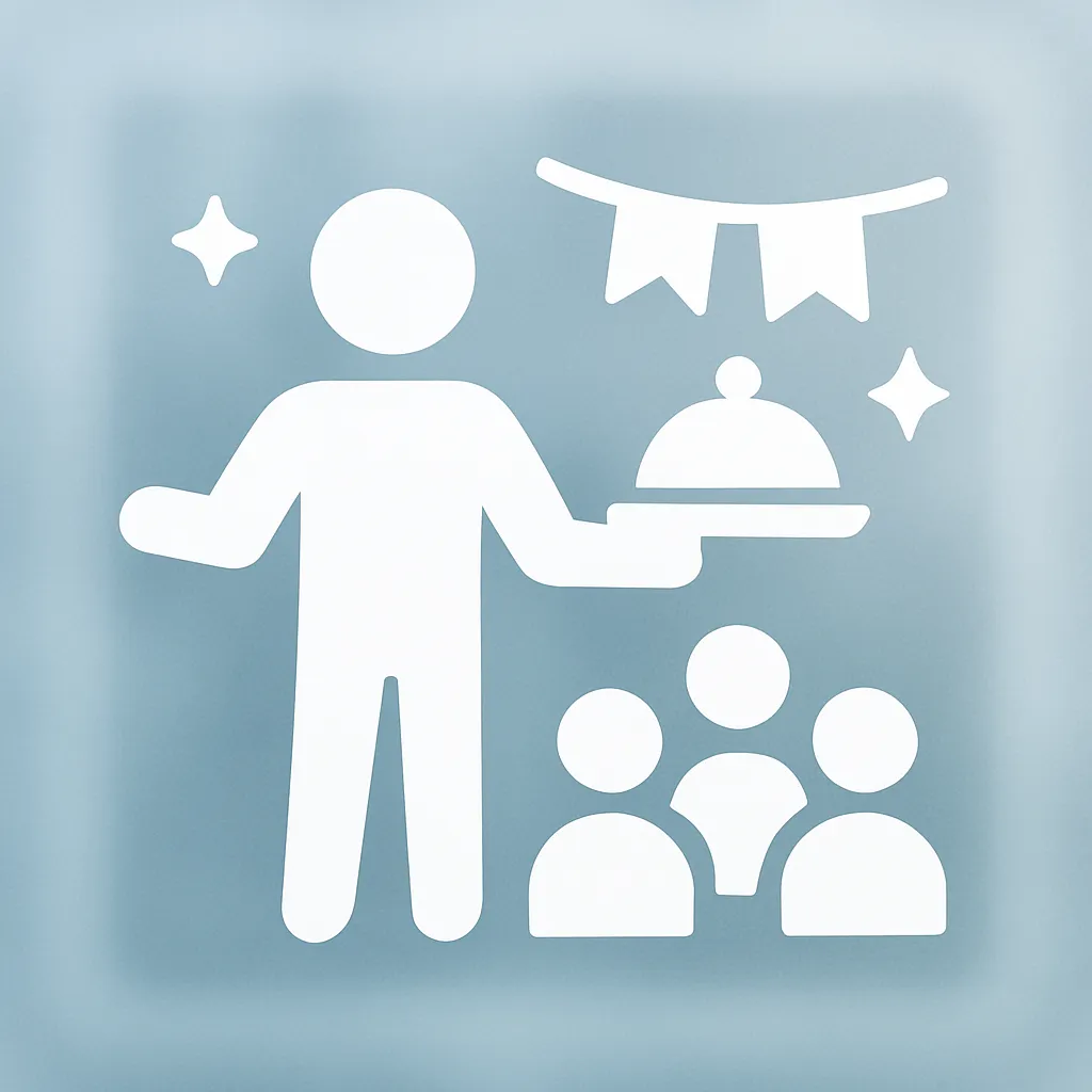 Event host volunteer icon – PureStay community engagement