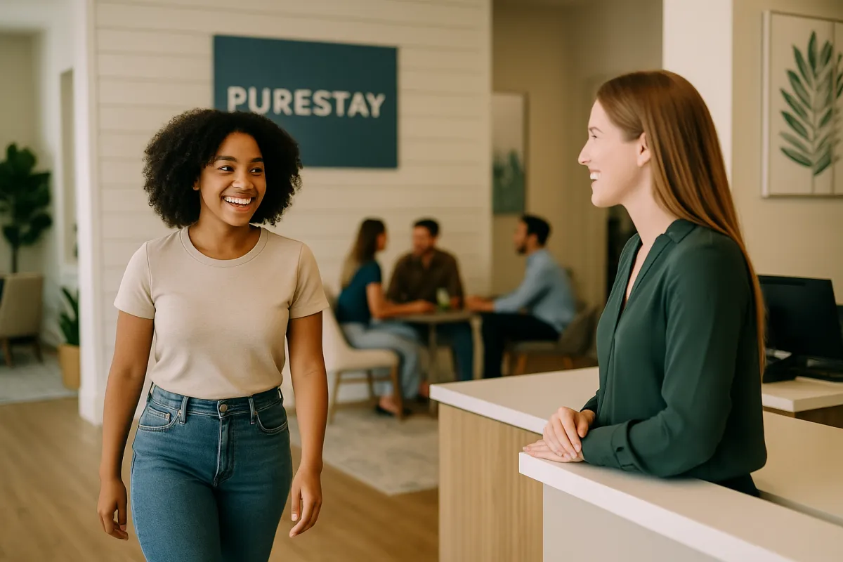 Resident experiencing community-driven apartment culture