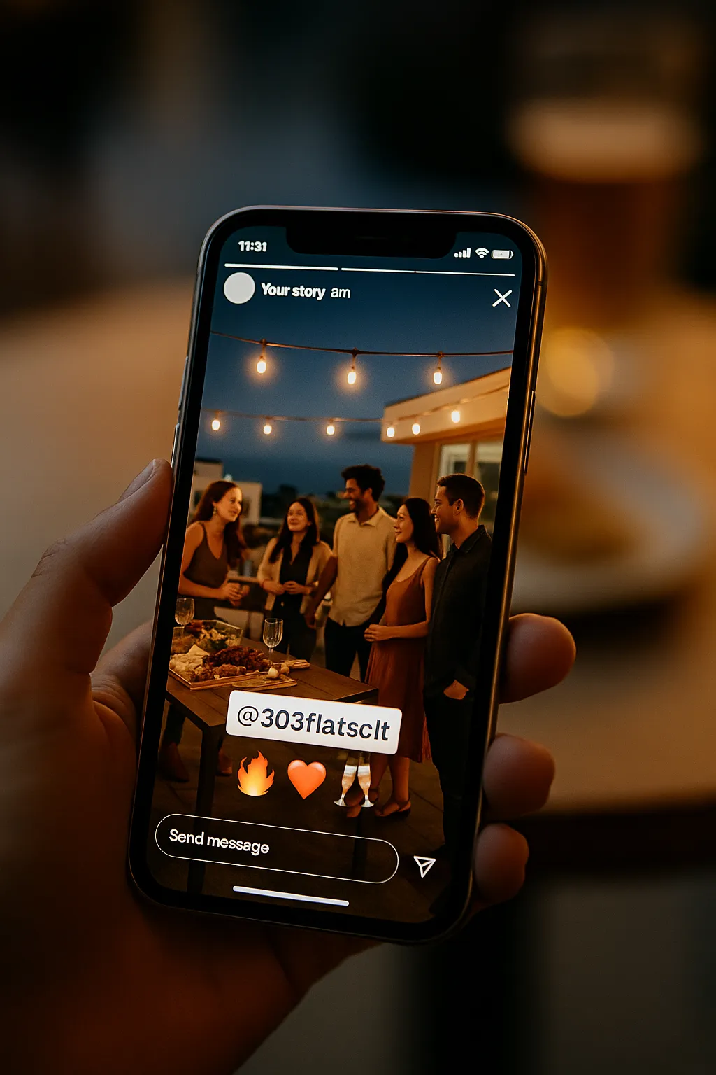 Resident-generated content from a PureStay apartment event in Charlotte