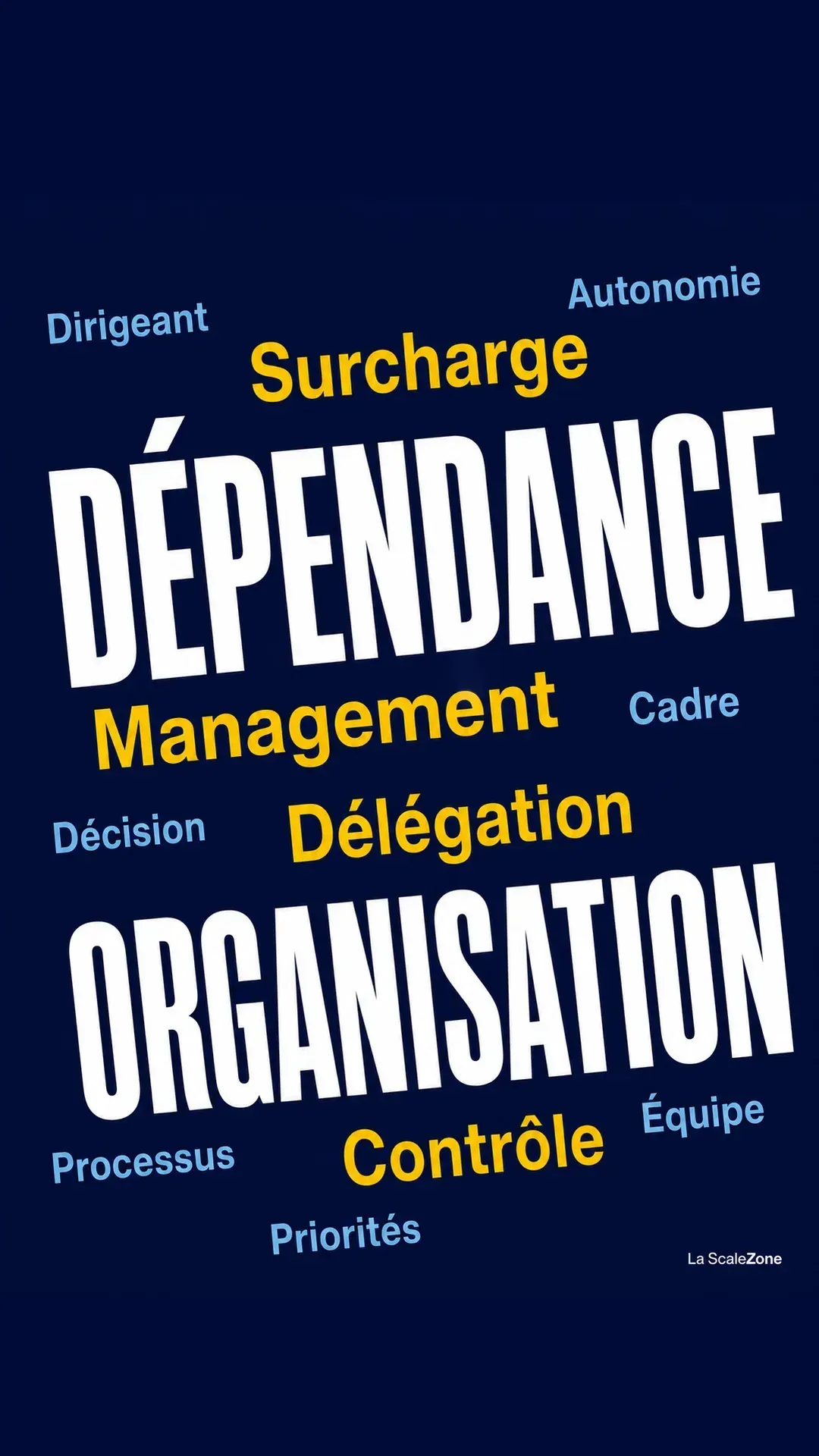 dépendance organisation PME dirigeant - La ScaleZone