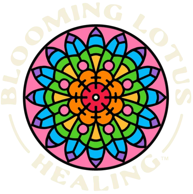 The Blooming Lotus Healing logo