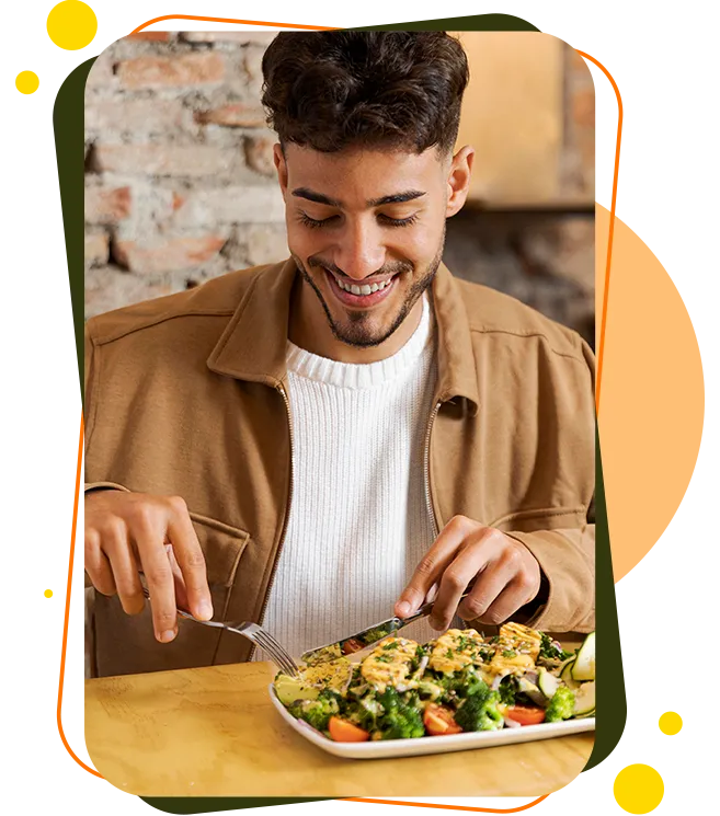 Keto Diet Elements Graphic