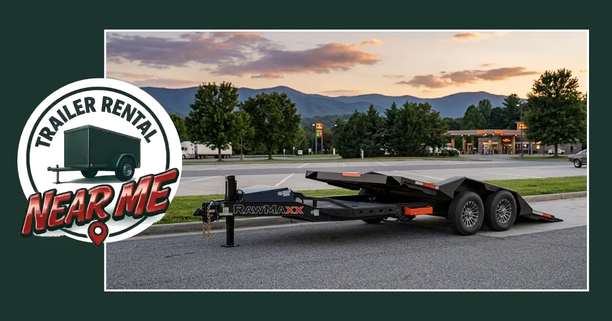 What Can You Load on the 102-Inch Wide Tilt Deck Car Trailer in Omaha, NE?