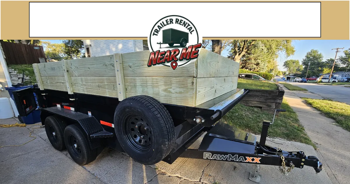 How Does the Hydraulic Scissor Lift Work on the 10k Dump Trailer in Omaha, NE?