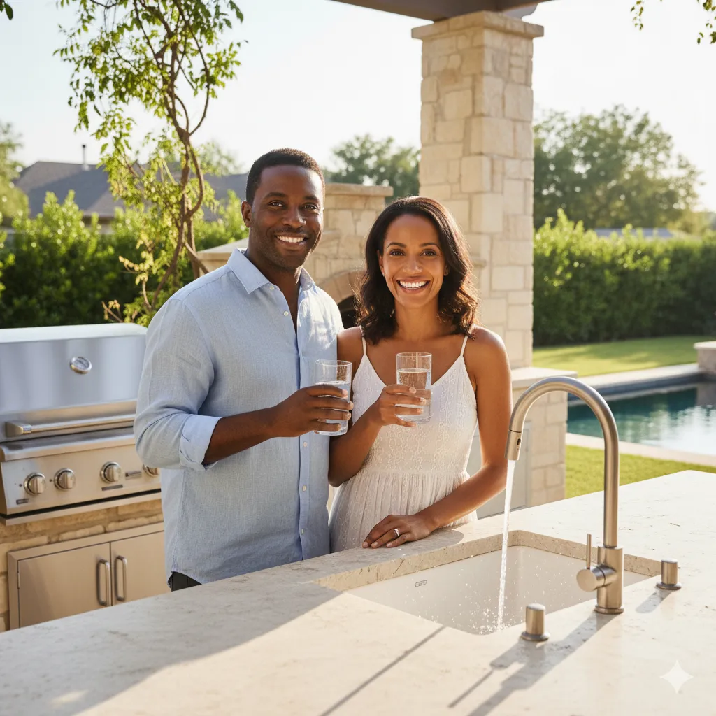 Whole-home water system benefits illustration