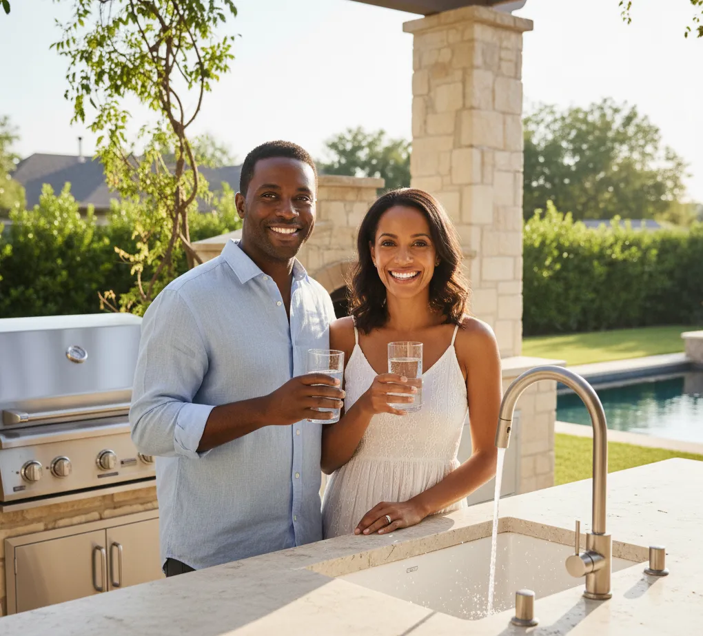 Whole-home water system benefits illustration