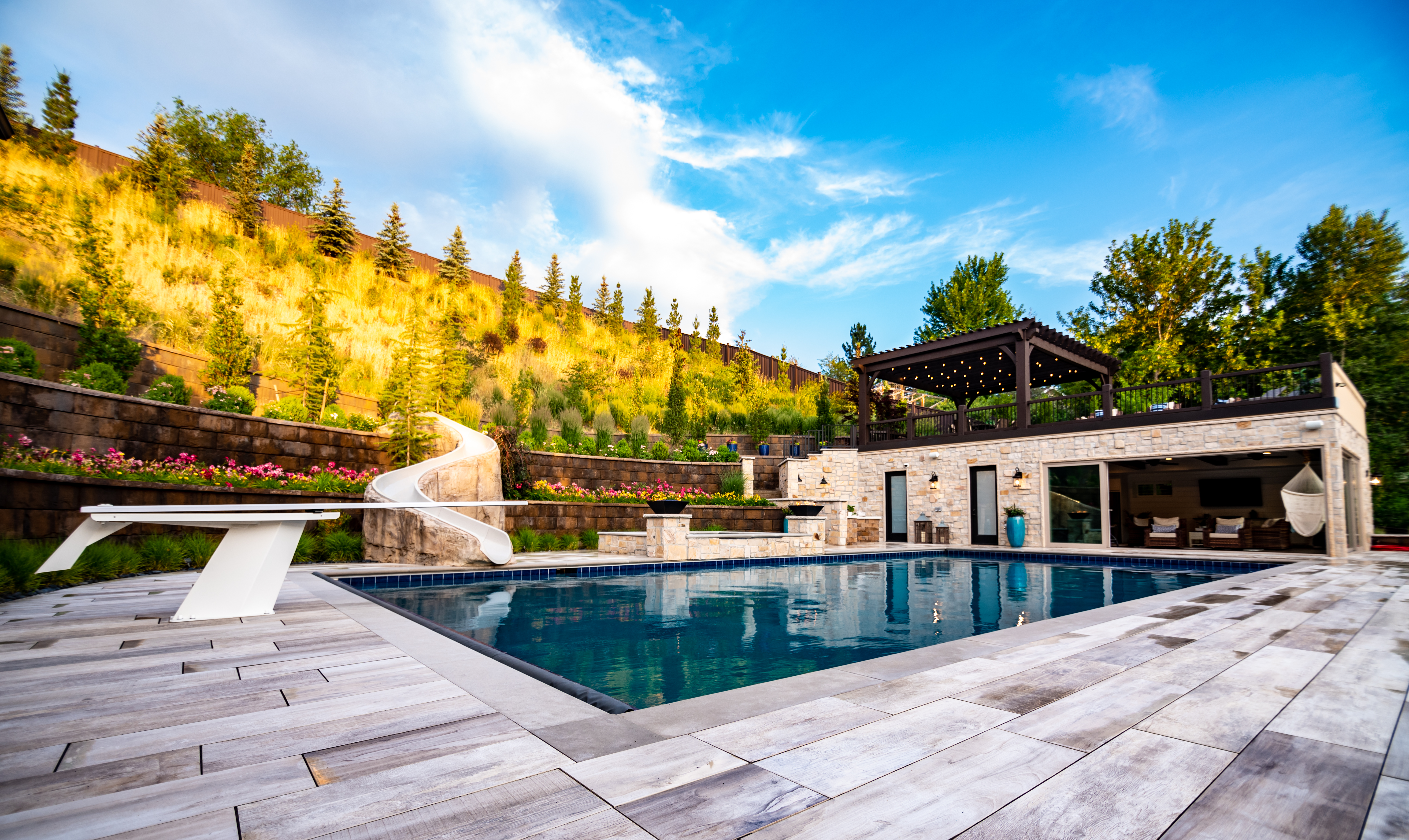 high end commercial landscape design utah