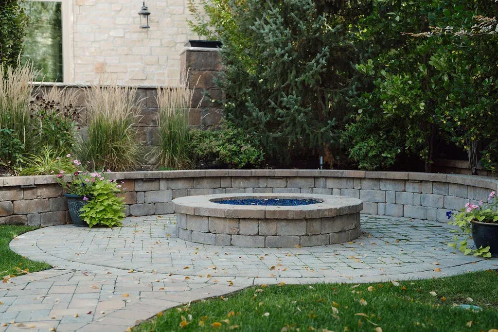 commercial landscape installation retail center utah