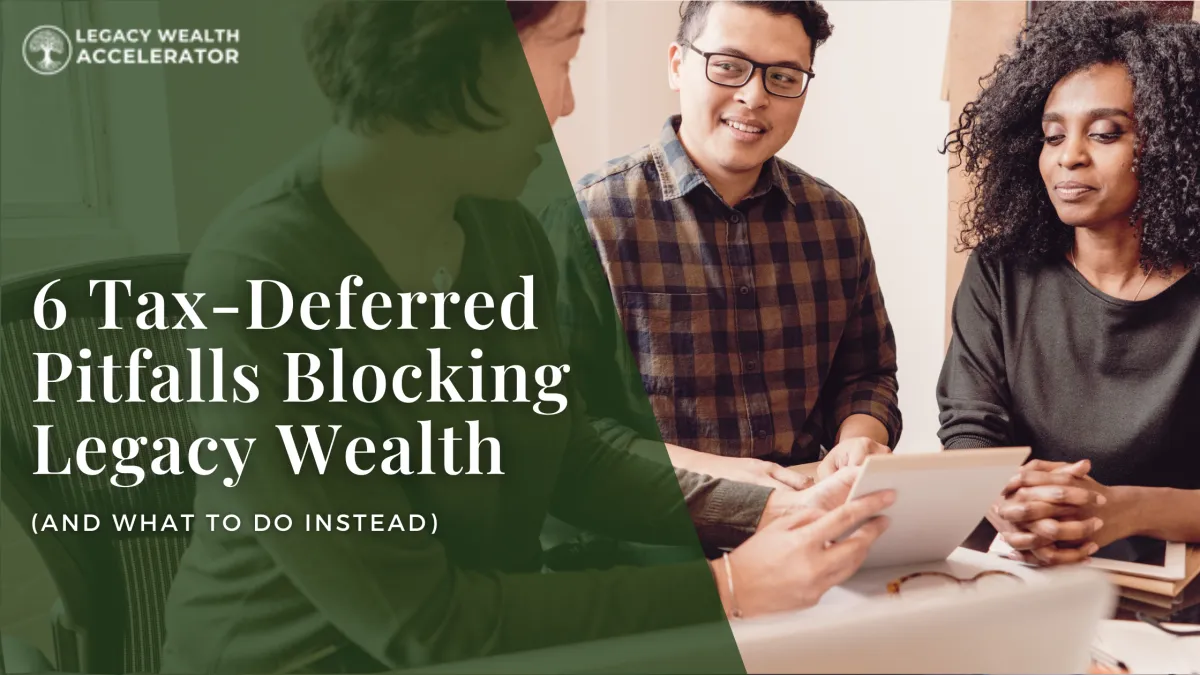 high net worth professionals meeting with a legacy wealth expert