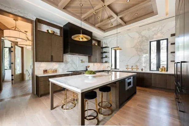 Freehold kitchen remodel with modern white cabinets and granite countertops by Freehold Kitchen & Bath Remodel