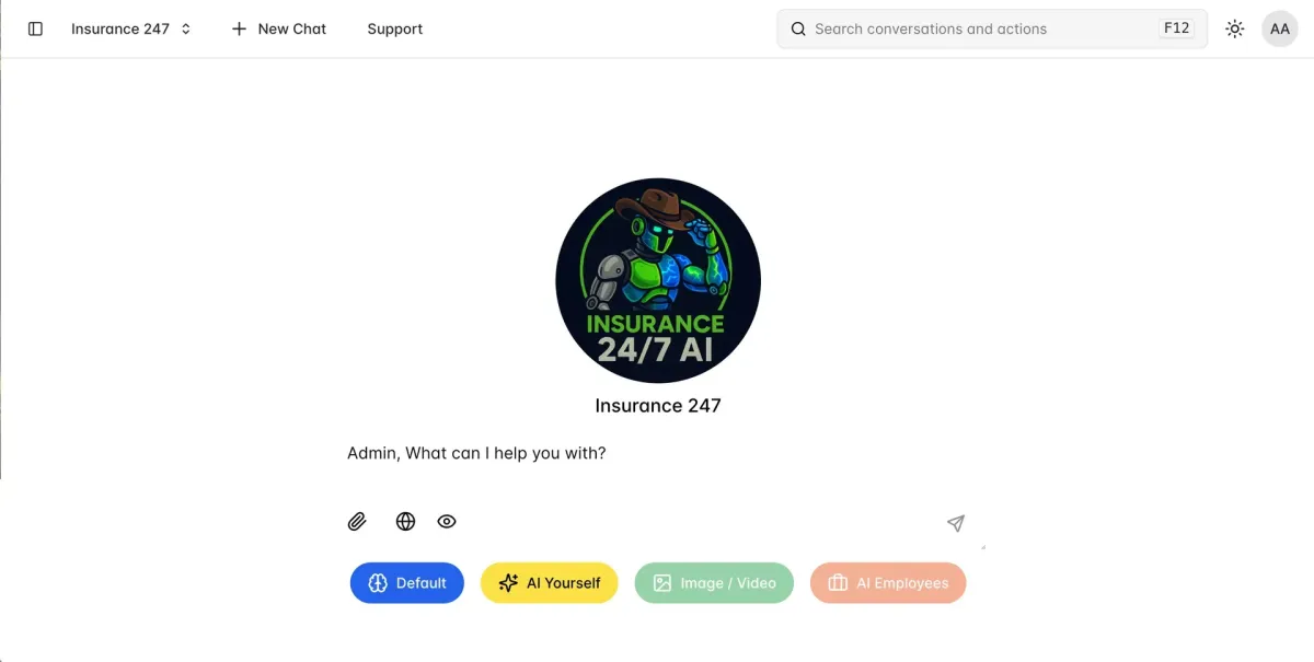 Insurance 24/7 Dashboard