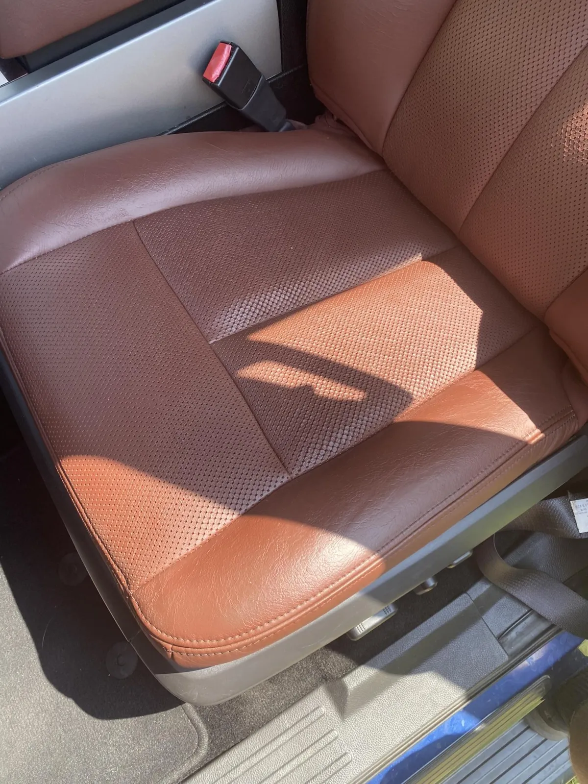 Leather Seat Restoration