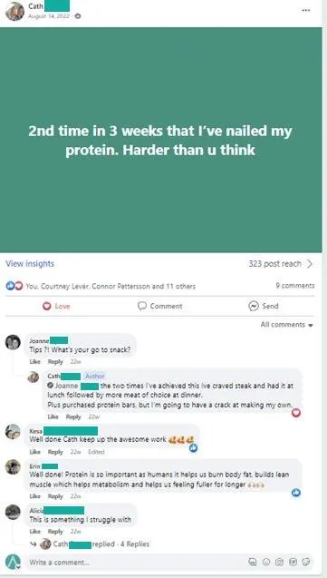 Weight Loss Program Supportive Members