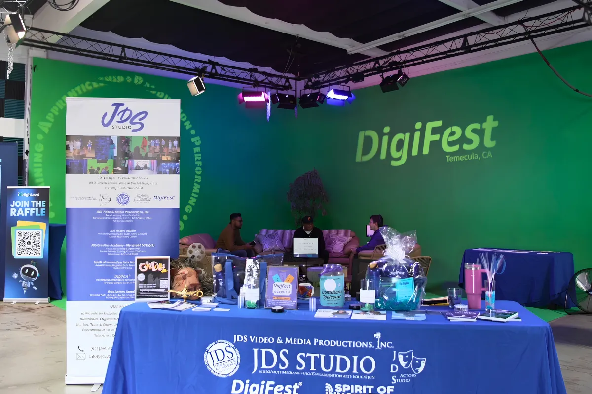 𝐷𝑖𝑔𝑖𝐹𝑒𝑠𝑡® Temecula opening night, Blue Carpet speakers, performers, and attendees celebrating creativity and community connections