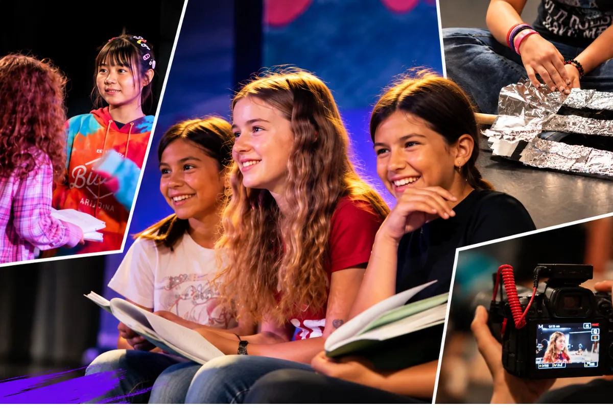 Students building creativity and confidence through arts education at JDS Creative Academy