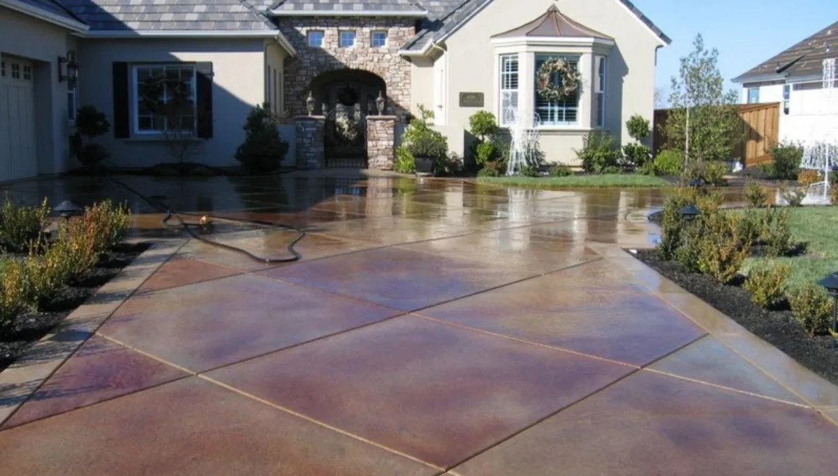 Beautiful driveways, patios, garages, and pool decks