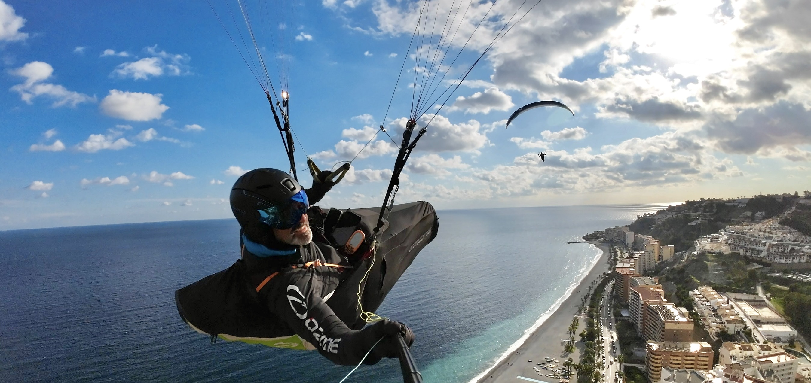 Luczy Csaba siklóernyő pilóta