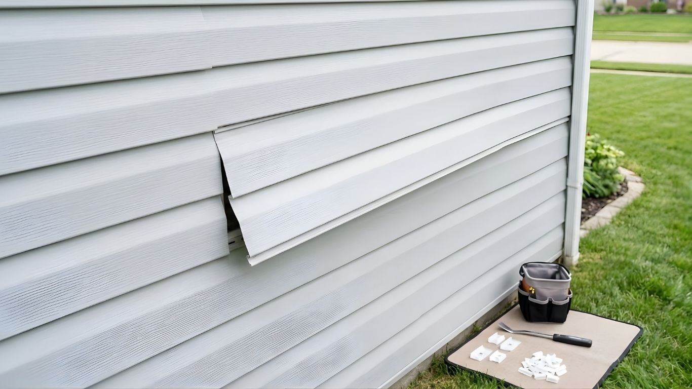 Loose Siding Repair