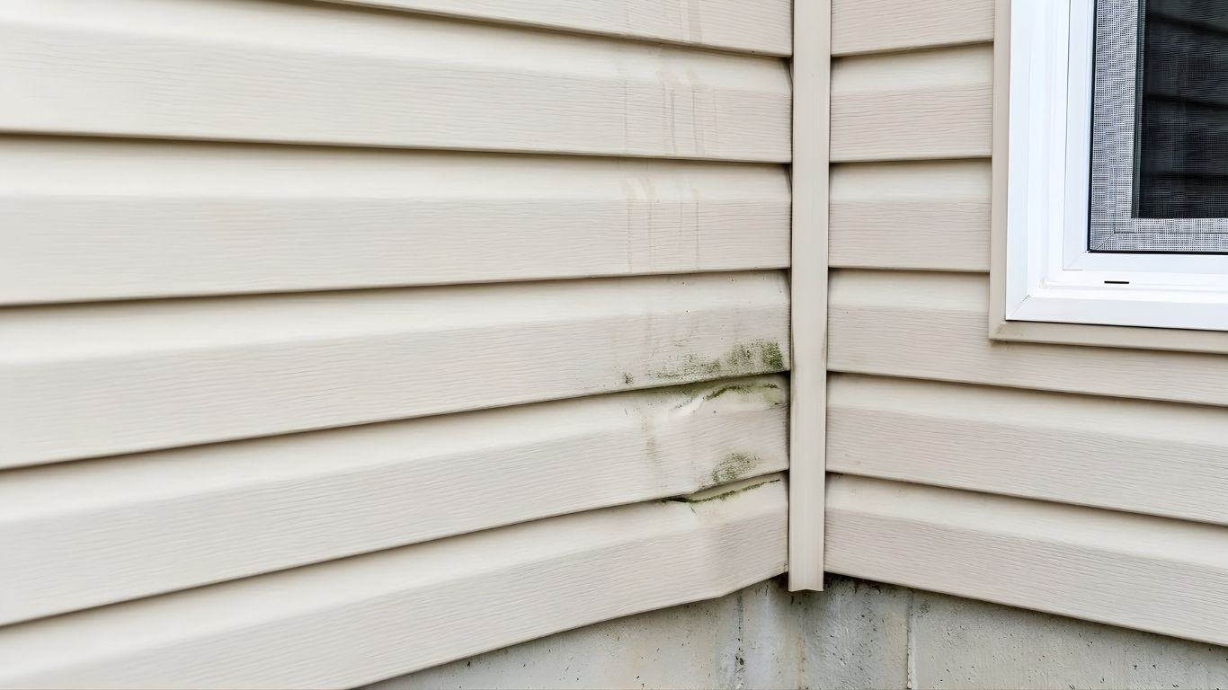 Water Damage Siding Repair