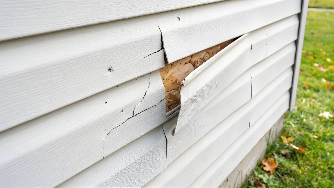 Storm Damage Siding Repair